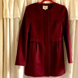 Loft Mid Weight Wool blend Coat